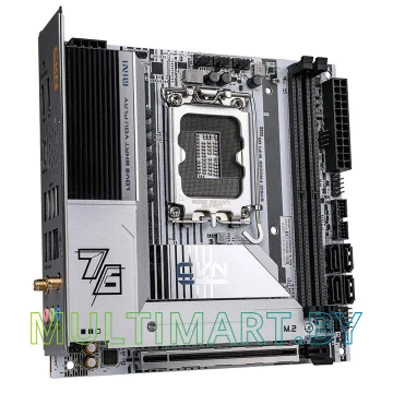 Материнская плата Colorful CVN B760I FROZEN WIFI D5 V20 картинка 4